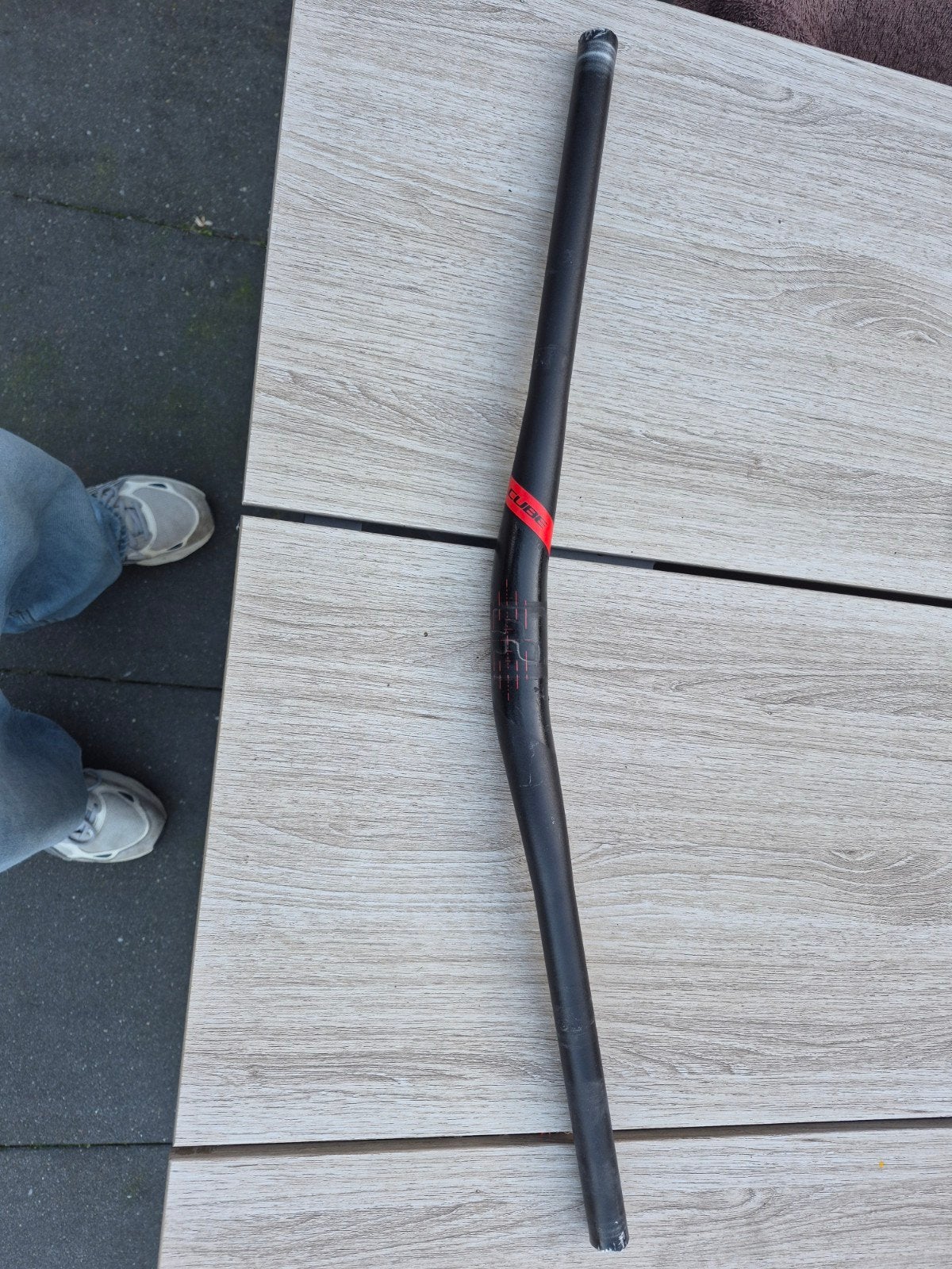 Cube fietsstuur 68cm - Redelijke staat, Fietsen en Brommers, Ophalen of Verzenden, Gebruikt, Stuur, Cube