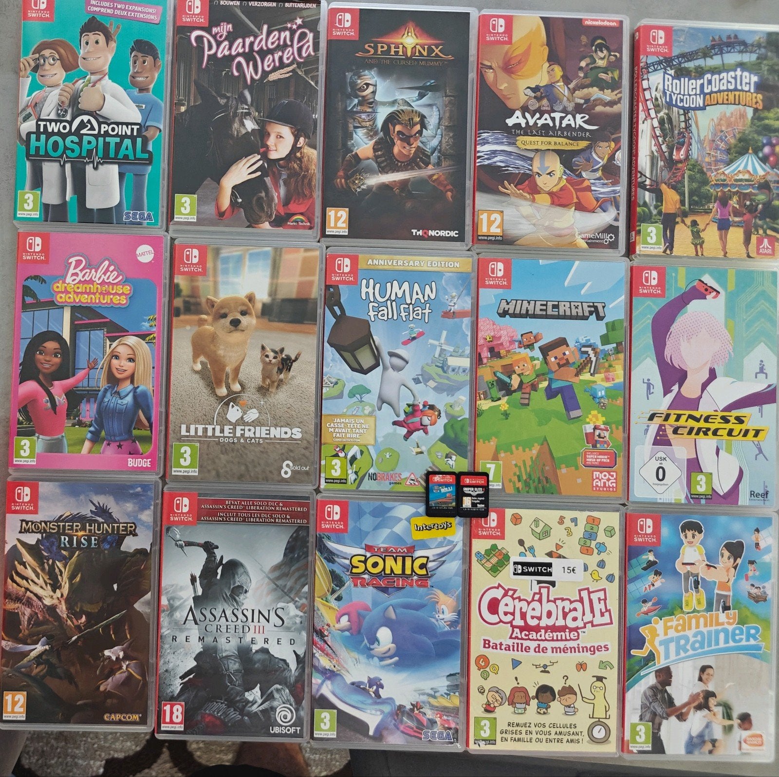 Nintendo Switch games - Diverse titels beschikbaar, Gebruikt, Overige genres, Ophalen of Verzenden, Eén computer