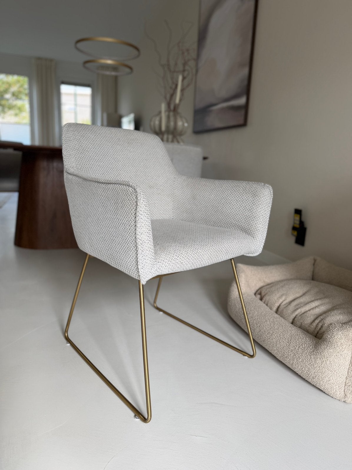 6 eetkamer stoelen Richmond, Ophalen, Zo goed als nieuw, Vijf, Zes of meer stoelen, Stof
