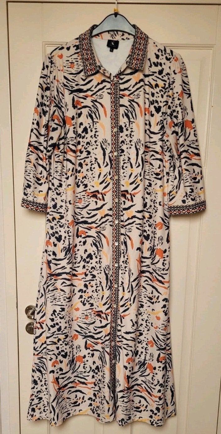 Jurk in maat XL van K Design, Kleding | Dames, Jurken, K Design, Maat 46/48 (XL) of groter, Ophalen of Verzenden, Zo goed als nieuw