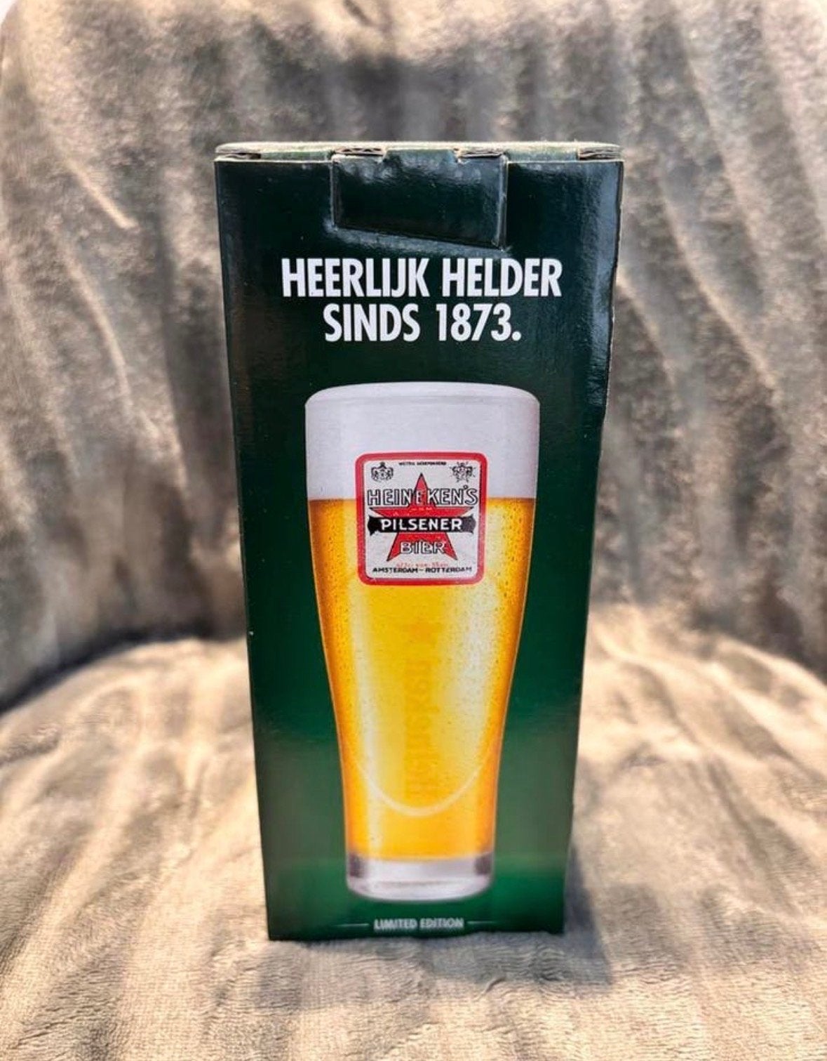 Heineken Pilsener Bierglas - Limited Edition, Ophalen of Verzenden, Nieuw, Glas of Glazen, Heineken