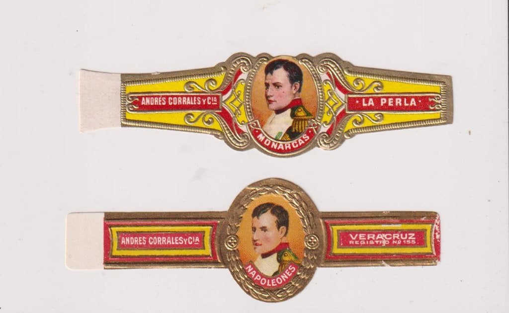sigarenbanden - ANDRES CORRALES, Ophalen of Verzenden, Zo goed als nieuw, Sigarenbandjes