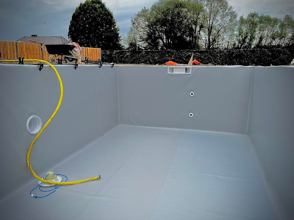 Zwembadfolie op maat gelast in uw zwembad of plungepool!, Tuin en Terras, Ophalen, Nieuw
