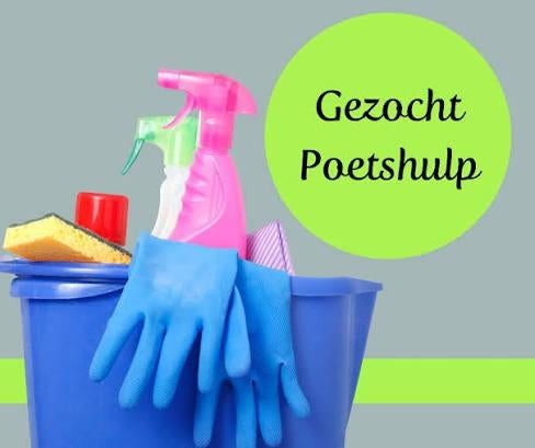 Gezocht poetshulp, 2 u/w;   Poszukiwana: pomoc przy sprzątan, Vacatures, Vacatures | Schoonmaak en Facilitaire diensten, Overige niveaus