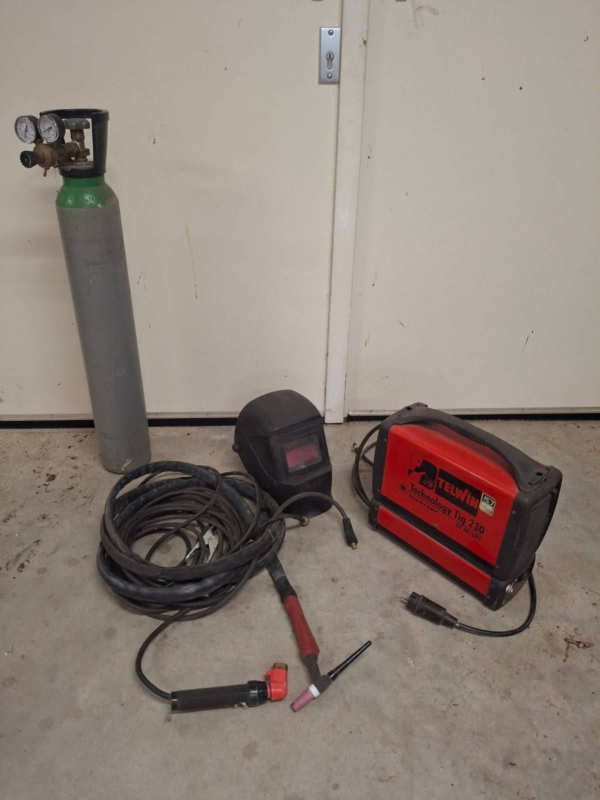 Telwin Technology Tig 230 DC HF/LIFT, Ophalen, Gebruikt, 150 tot 250 ampère, Tig