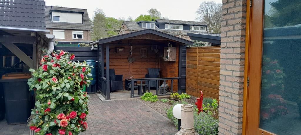 TUINHUIS TE KOOP., Tuin en Terras, Tuinhuizen, Tuinhuis, 250 tot 500 cm, Ophalen of Verzenden, Zonder ramen