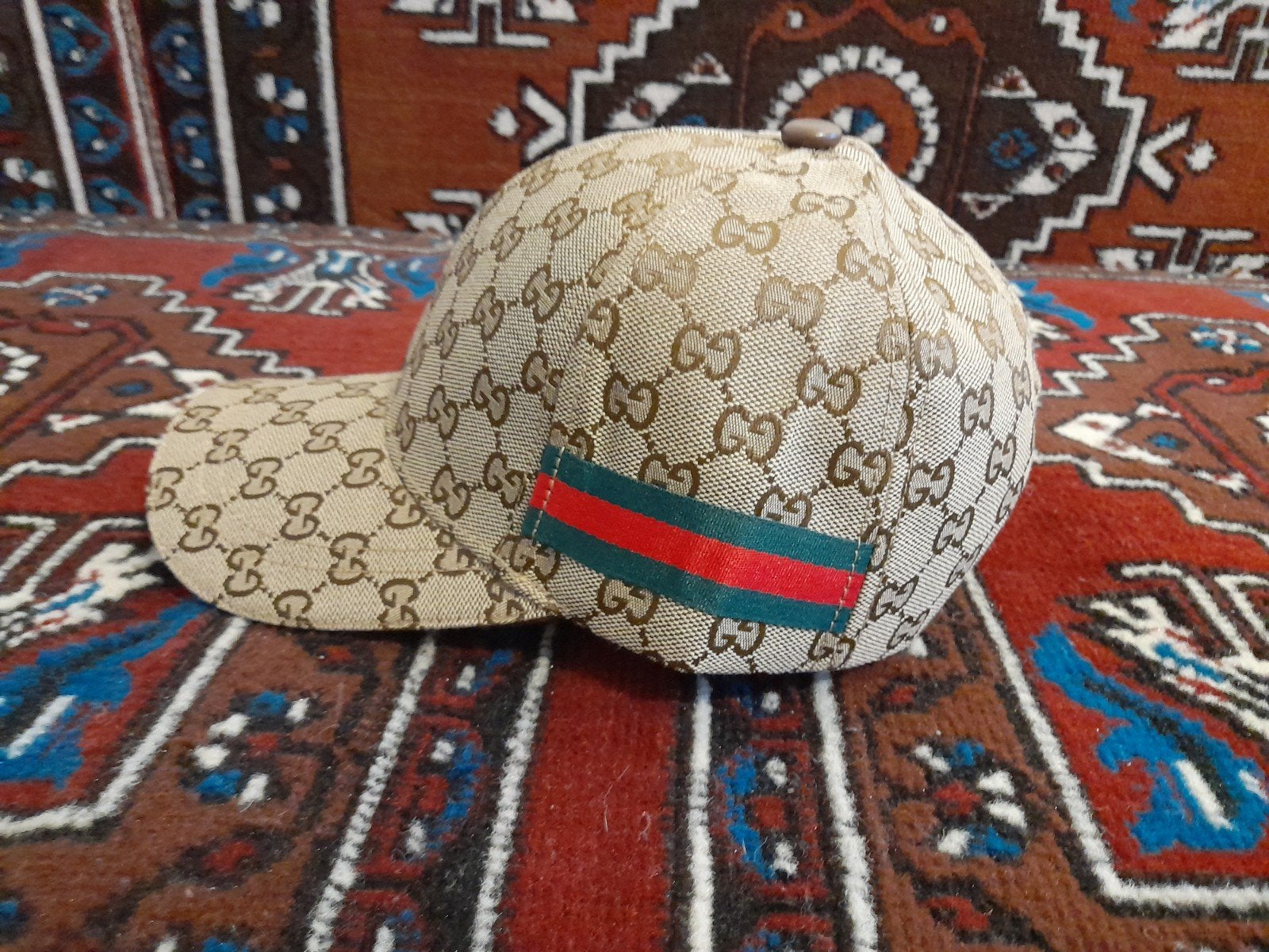 Gucci Pet met Monogram, Nieuw, Pet, Gucci, One size fits all