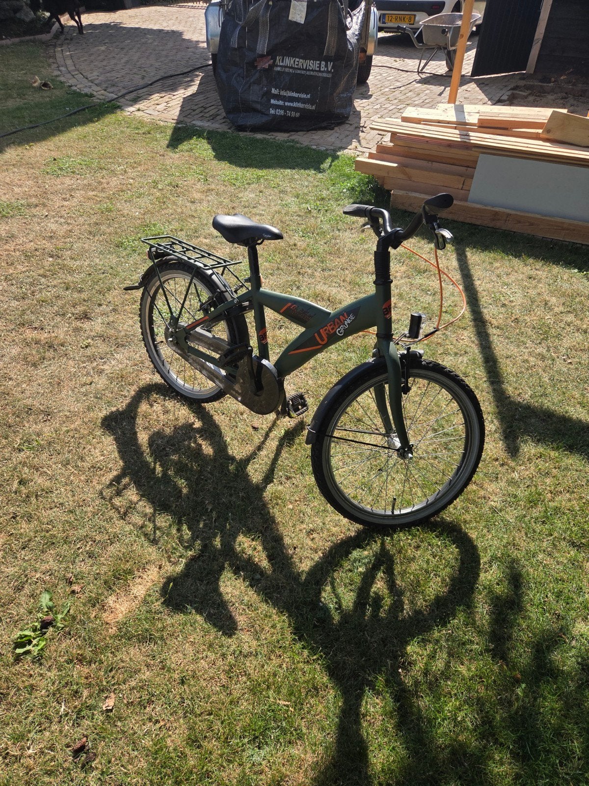 Urban Bike kinderfiets, Gebruikt, Velgrem, Minder dan 16 inch, Ophalen