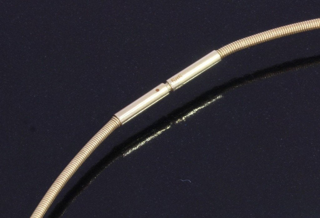 Diamanten hanger 14k gouden ketting spang dames briljant, Voordeelsieraden, Verzenden, Zo goed als nieuw, Met edelsteen