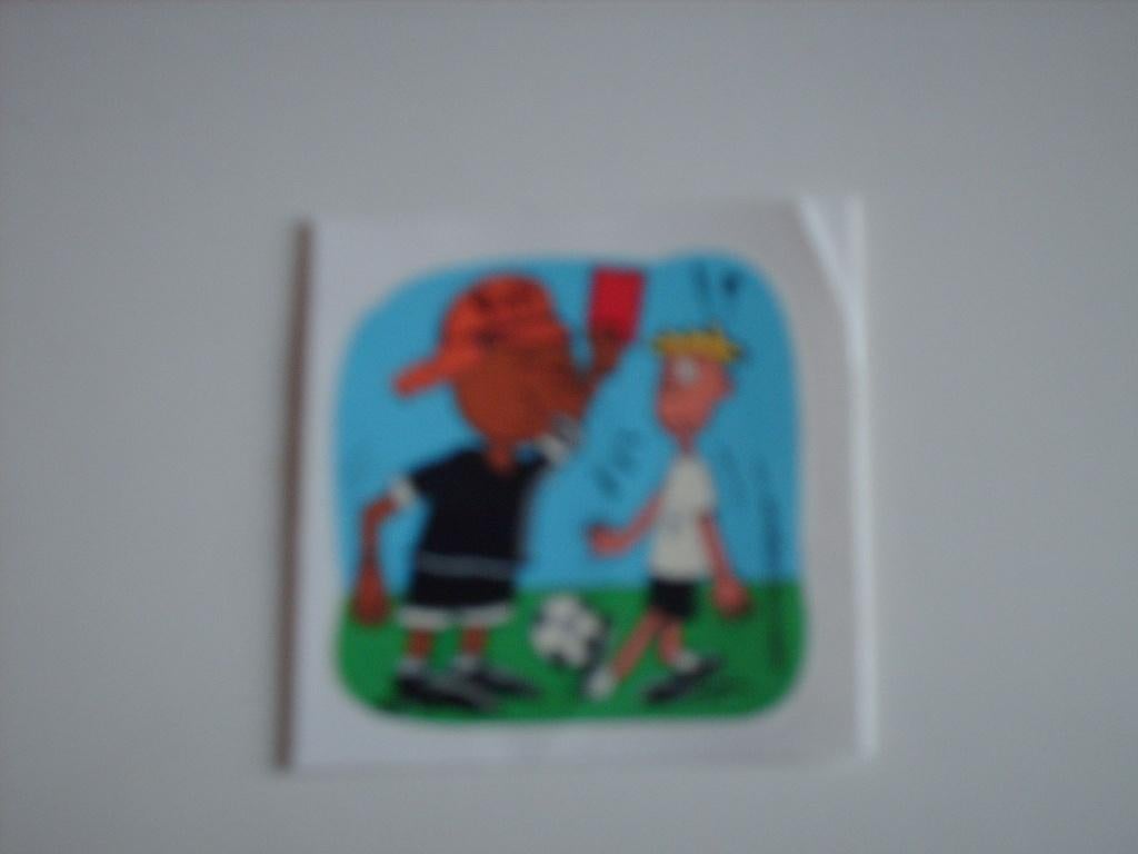 Tattoo plaatje voetbal rode kaart, Ophalen of Verzenden, Nieuw, Plaatje