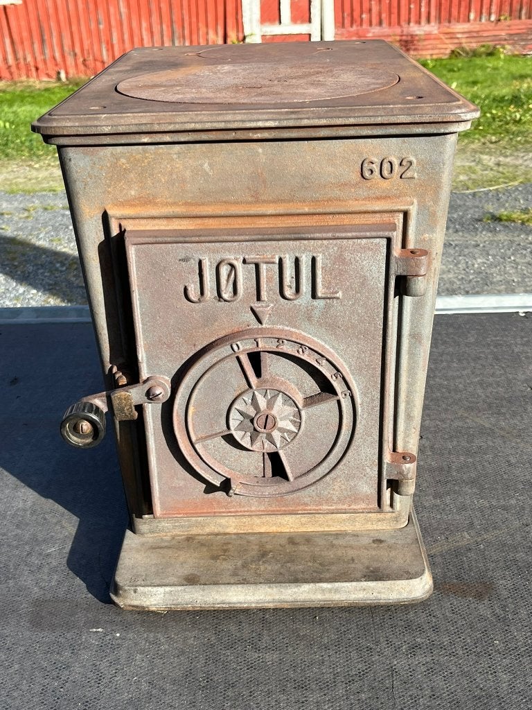Noorse Jotul 602 houtkachel, in zeer goede staat, Ophalen, Houtkachel, Zo goed als nieuw, Vrijstaand
