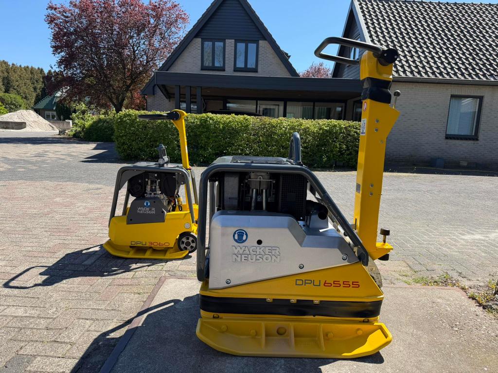 Wacker trilplaat te koop DPU 6555 + DPU 3060, Ophalen, Zo goed als nieuw, Wacker neuson
