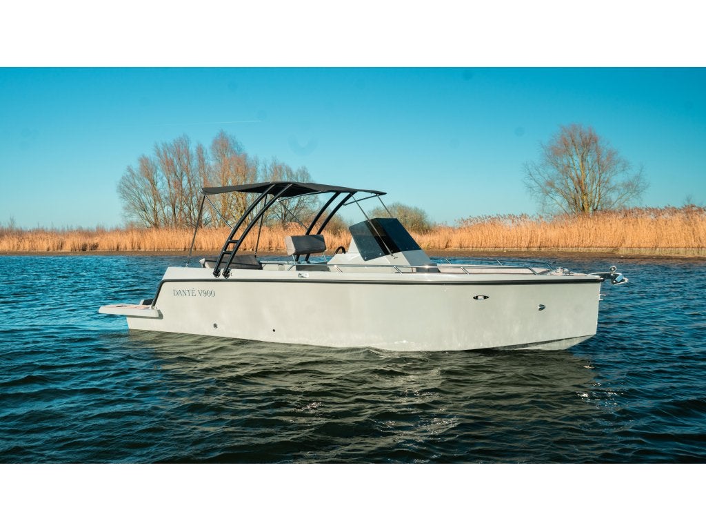 Danté V900 - console boot- speedboot, Watersport en Boten, Vis- en Consoleboten, Overige merken, 9 m, Nieuw, Polyester