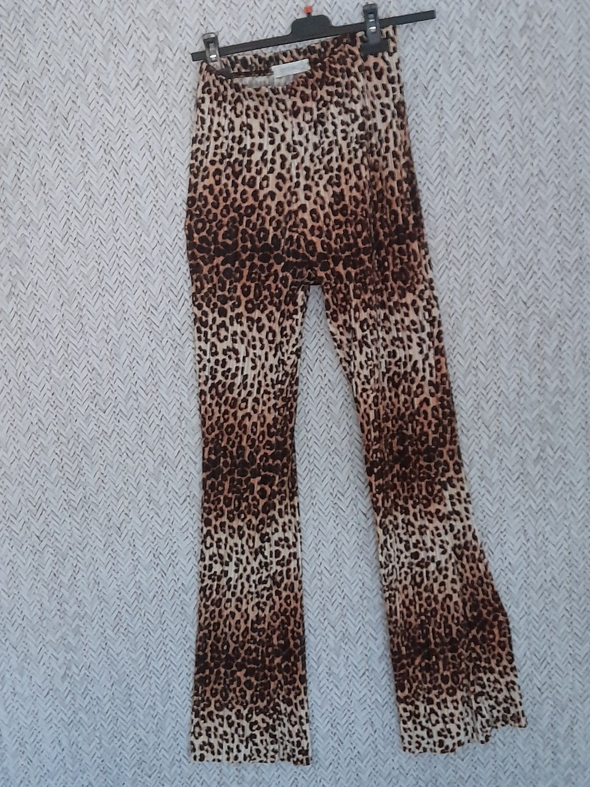 dames palazzo  broek mt S/M, Kleding | Dames, Maat 38/40 (M), Bruin, Ophalen of Verzenden, Zo goed als nieuw