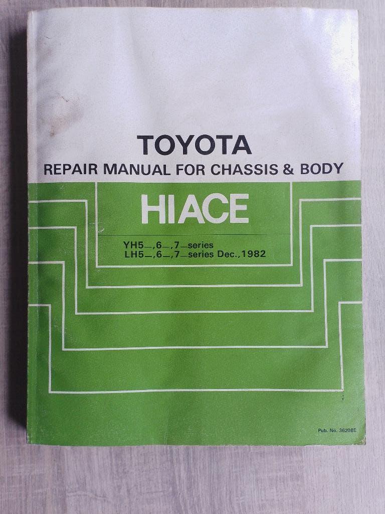 Toyota Hiace YH - LH seria vanaf 1982  dealer werkplaatsboek, Boeken, Auto's | Boeken, Ophalen of Verzenden, Gelezen, Toyota