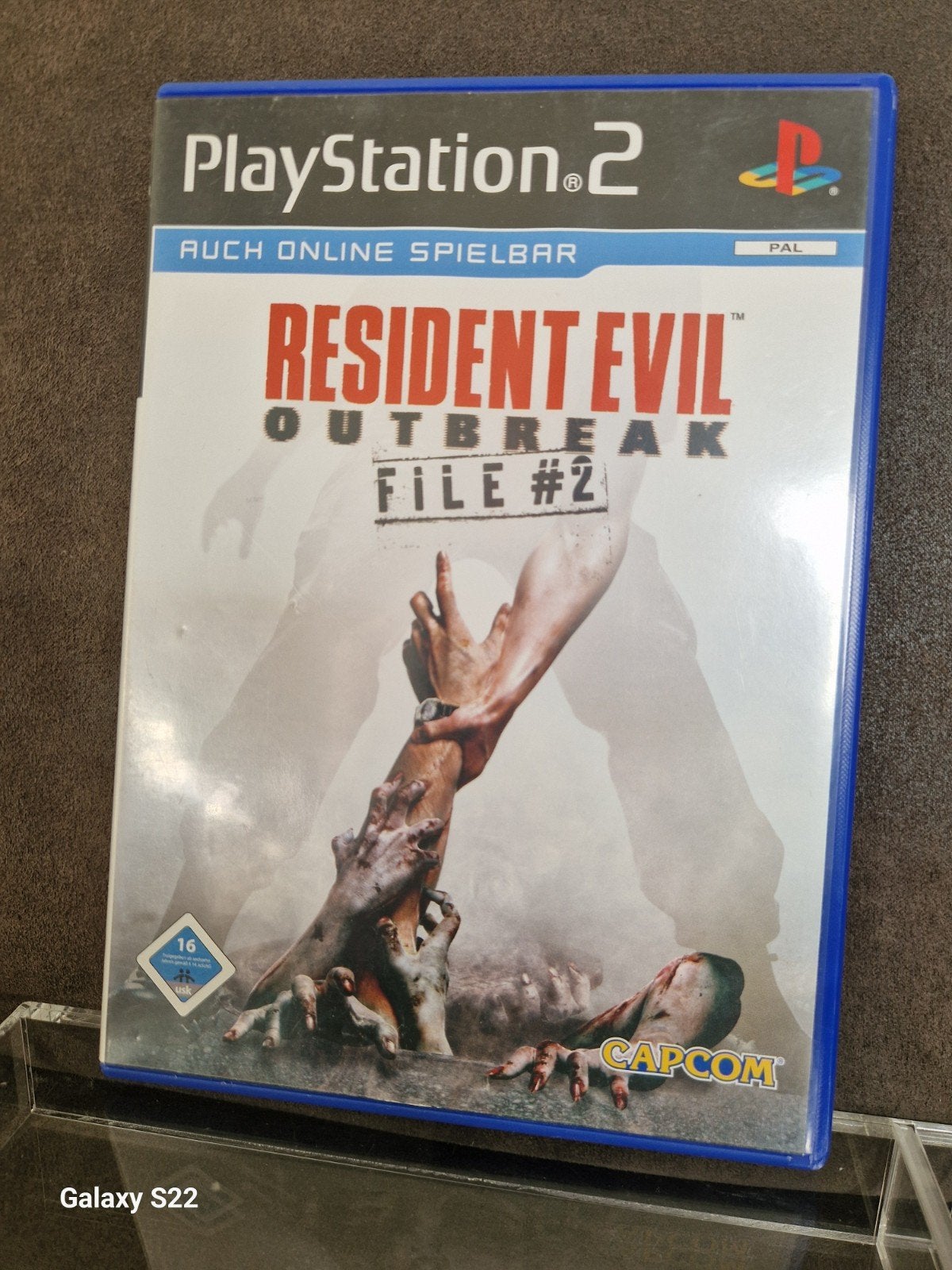 Resident Evil Outbreak File #2 PS2 - Zo goed als nieuw, Spelcomputers en Games, Avontuur en Actie, 1 speler, Ophalen of Verzenden