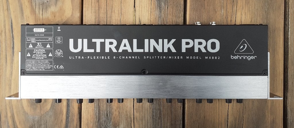 Behringer Ultralink Pro MX882 - 8-kanaals splitter/mixer, Ophalen of Verzenden, Gebruikt, 5 tot 10 kanalen