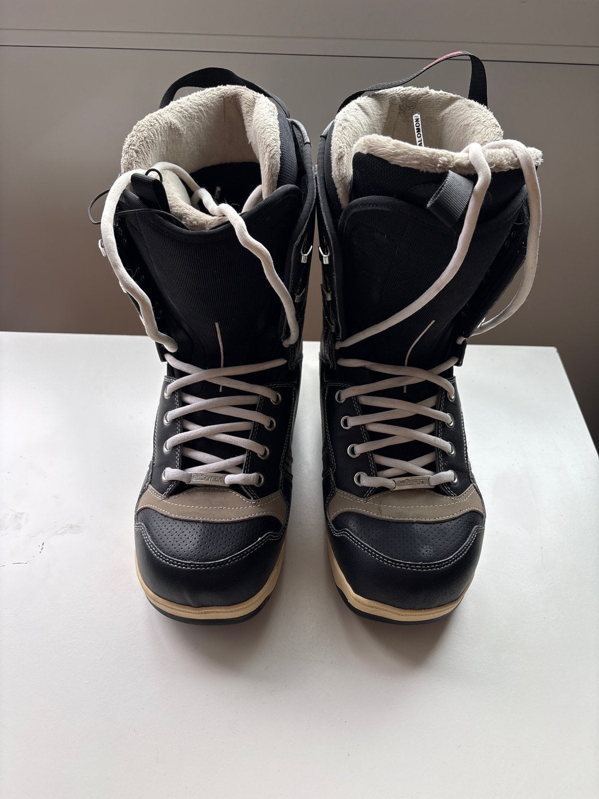 Snowboard schoenen maat 45 - Salomon, Ophalen of Verzenden, Gebruikt, Schoenen