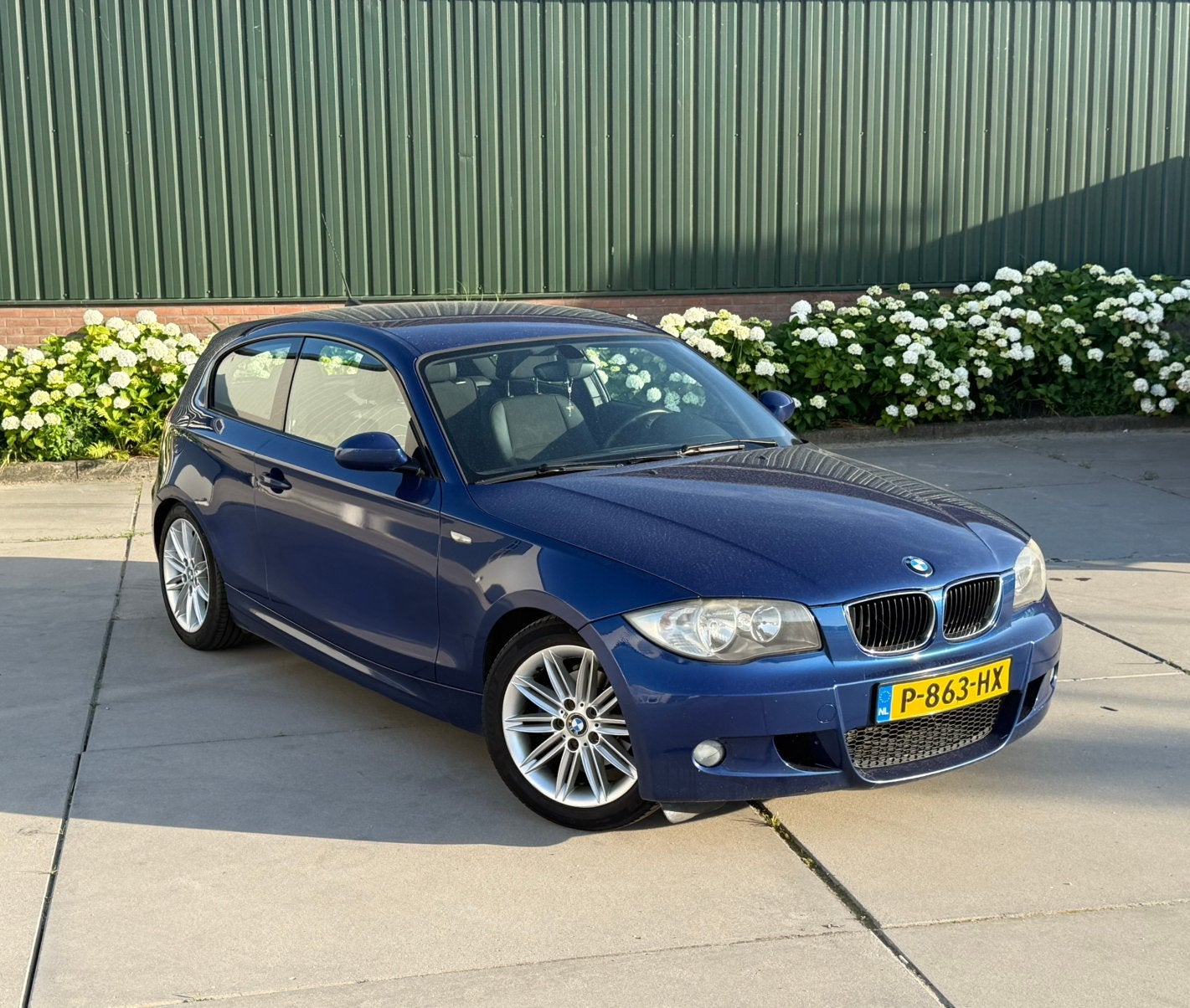 BMW 1-Serie 2.0 118I M pakket 3DR 2007 Blauw APK|KETTING, Auto's, BMW, 1-Serie, Achterwielaandrijving, 1995 cc, Blauw