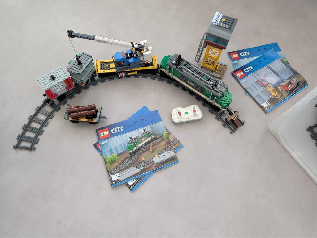 Lego - city trein 60198, Ophalen, Zo goed als nieuw