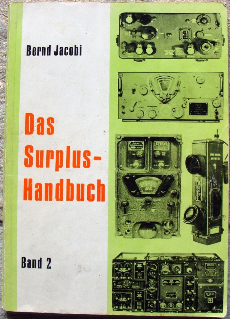 Das Surplushandbuch van Bernd Jacobi deel 2, Ophalen, Gebruikt, Zender en Ontvanger