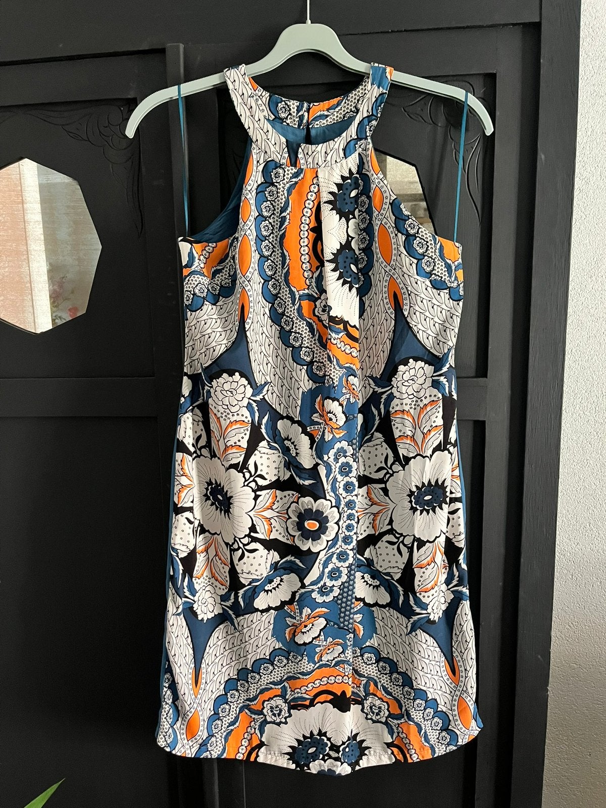 Zomerjurk Surkana maat L/40, Kleding | Dames, Jurken, Maat 38/40 (M), Blauw, Ophalen of Verzenden, Zo goed als nieuw