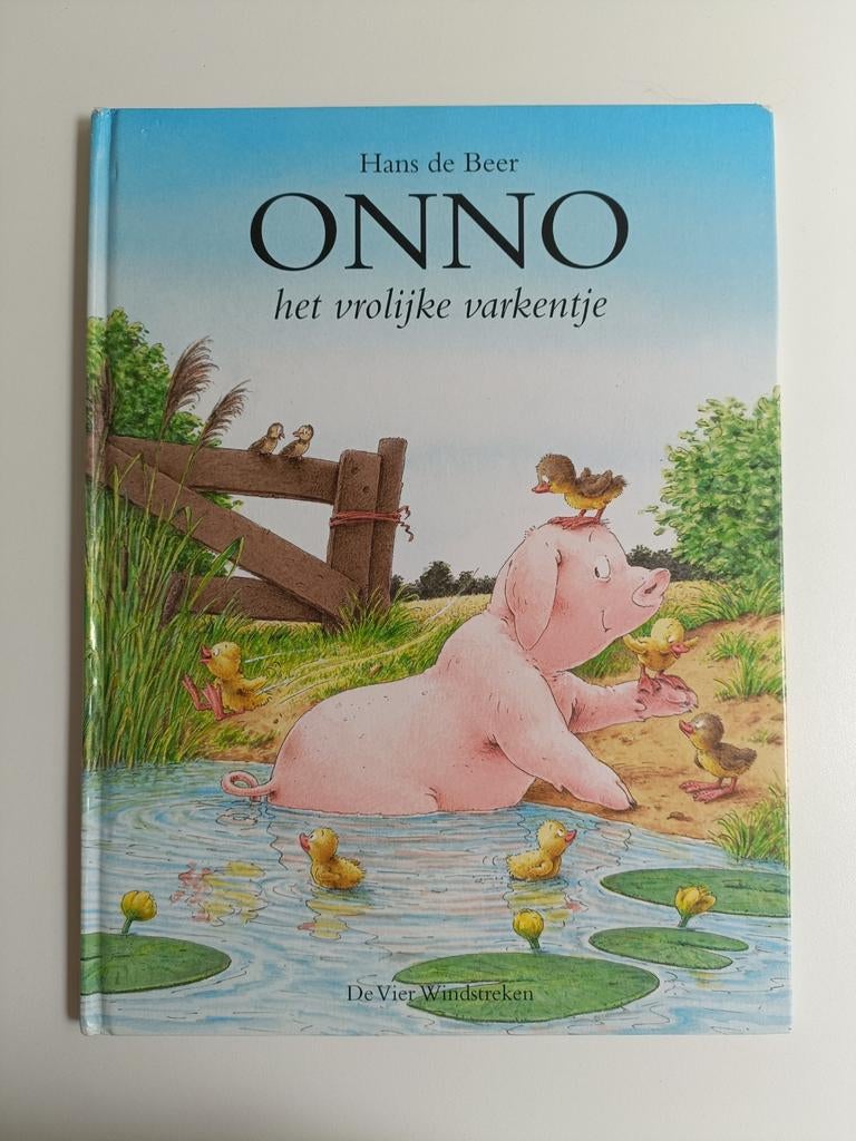 Hans de Beer - Onno het vrolijke varkentje, Ophalen of Verzenden, Zo goed als nieuw, Hans de Beer, Prentenboek