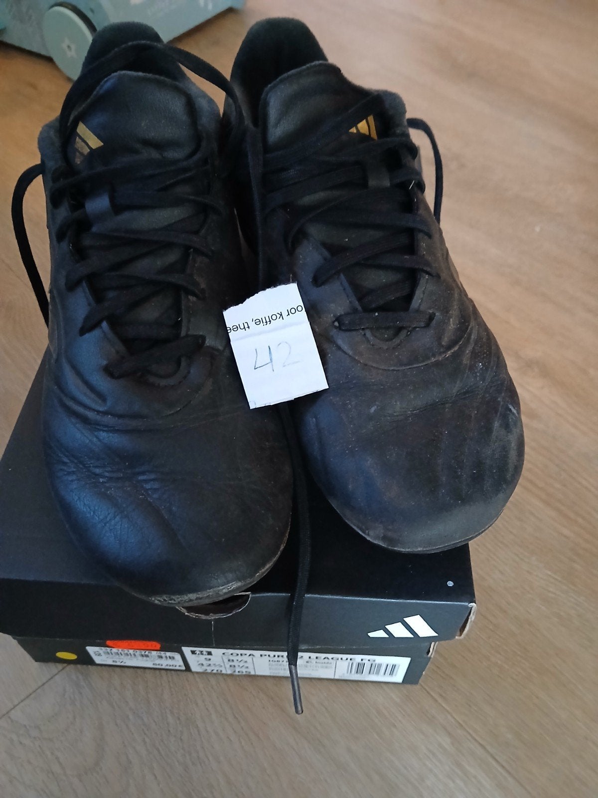 Adidas Copa Pure 2 League FG voetbalschoenen, Maat XS of kleiner, Ophalen of Verzenden, Gebruikt, Schoenen