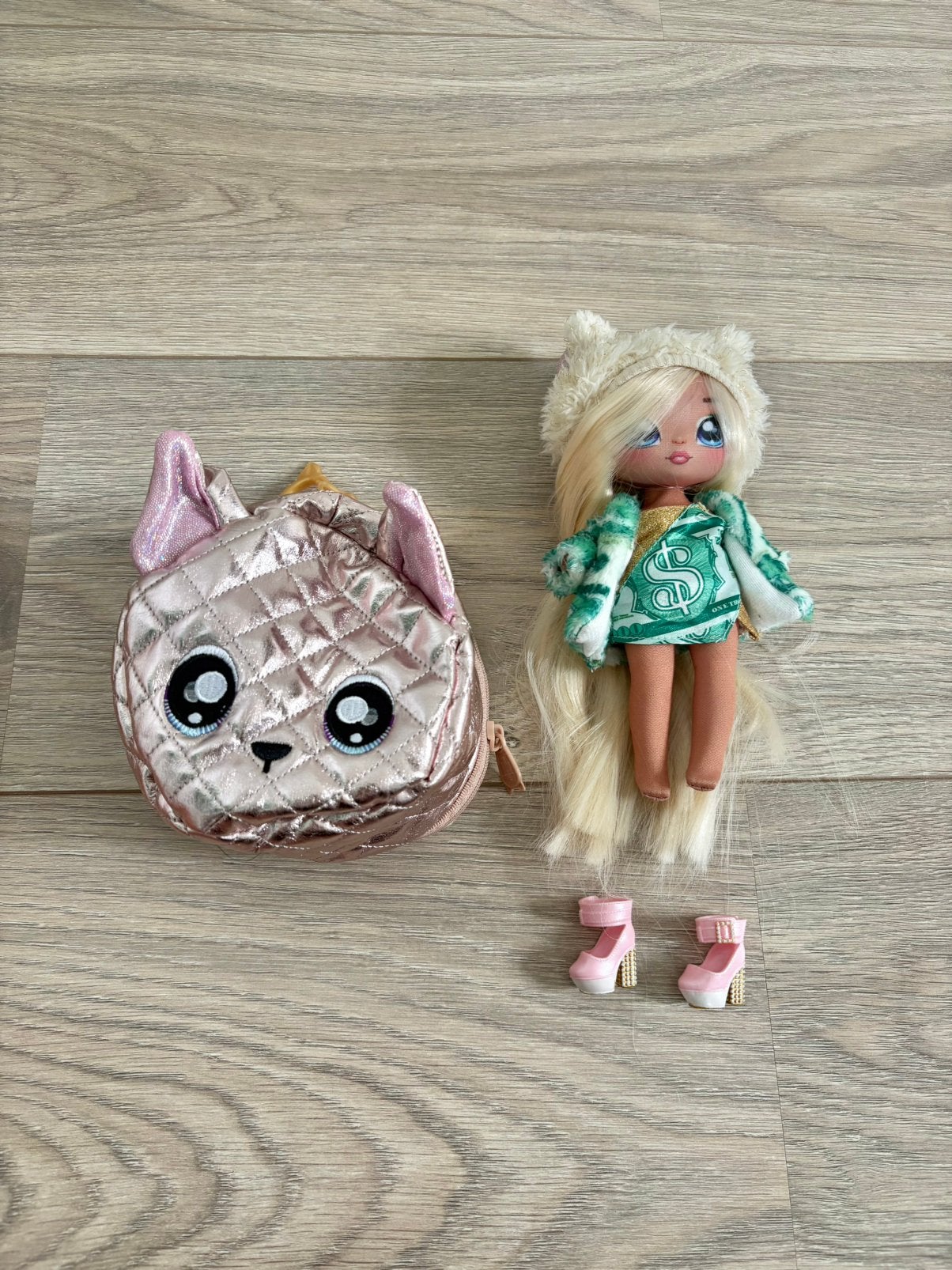 Na! Na! Na! Surprise 2-in-1 figuur + tasje, Ophalen of Verzenden, Zo goed als nieuw, Overige typen
