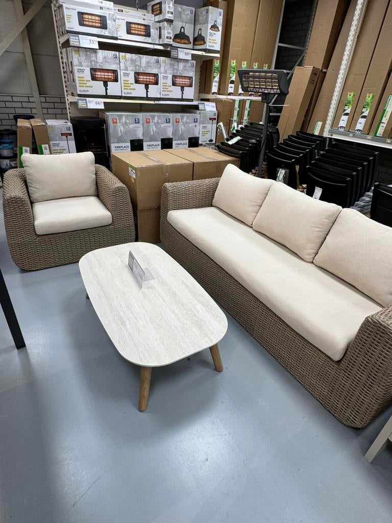 Central Park loungeset Kyma, Ophalen, Nieuw, Wicker