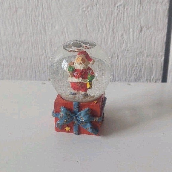 schudbol kerstman sneeuwbol kerst Verzamelen kerstdecoratie, Ophalen of Verzenden
