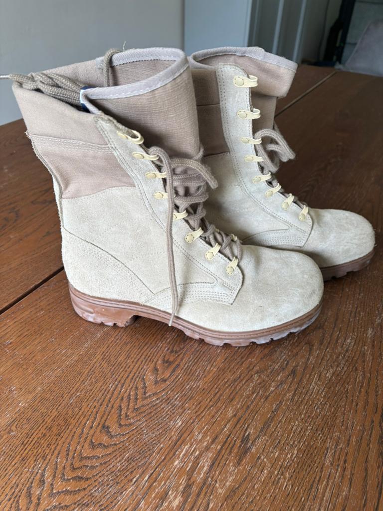 Desert leger kisten mt.43/44, Overige kleuren, Boots, Ophalen of Verzenden, Zo goed als nieuw
