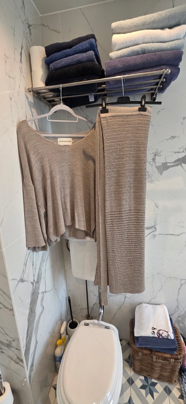 Mooi gebreid setje van Moost wanted Maat m nieuw, Maat 38/40 (M), Beige, Nieuw, Ophalen of Verzenden