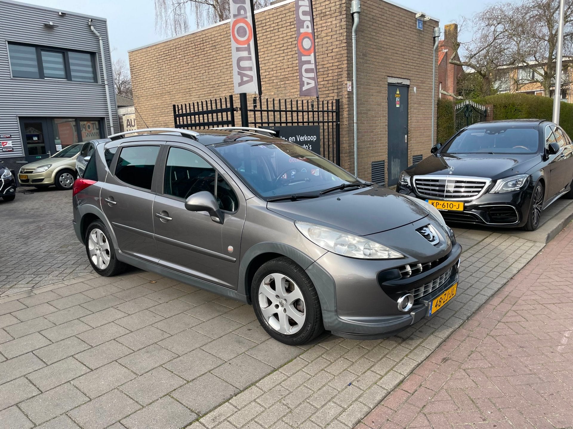 Peugeot 207 SW Outdoor 1.6 VTi XS Trekhaak Airco NAP APK, Gebruikt, 4 cilinders, Origineel Nederlands, Handgeschakeld