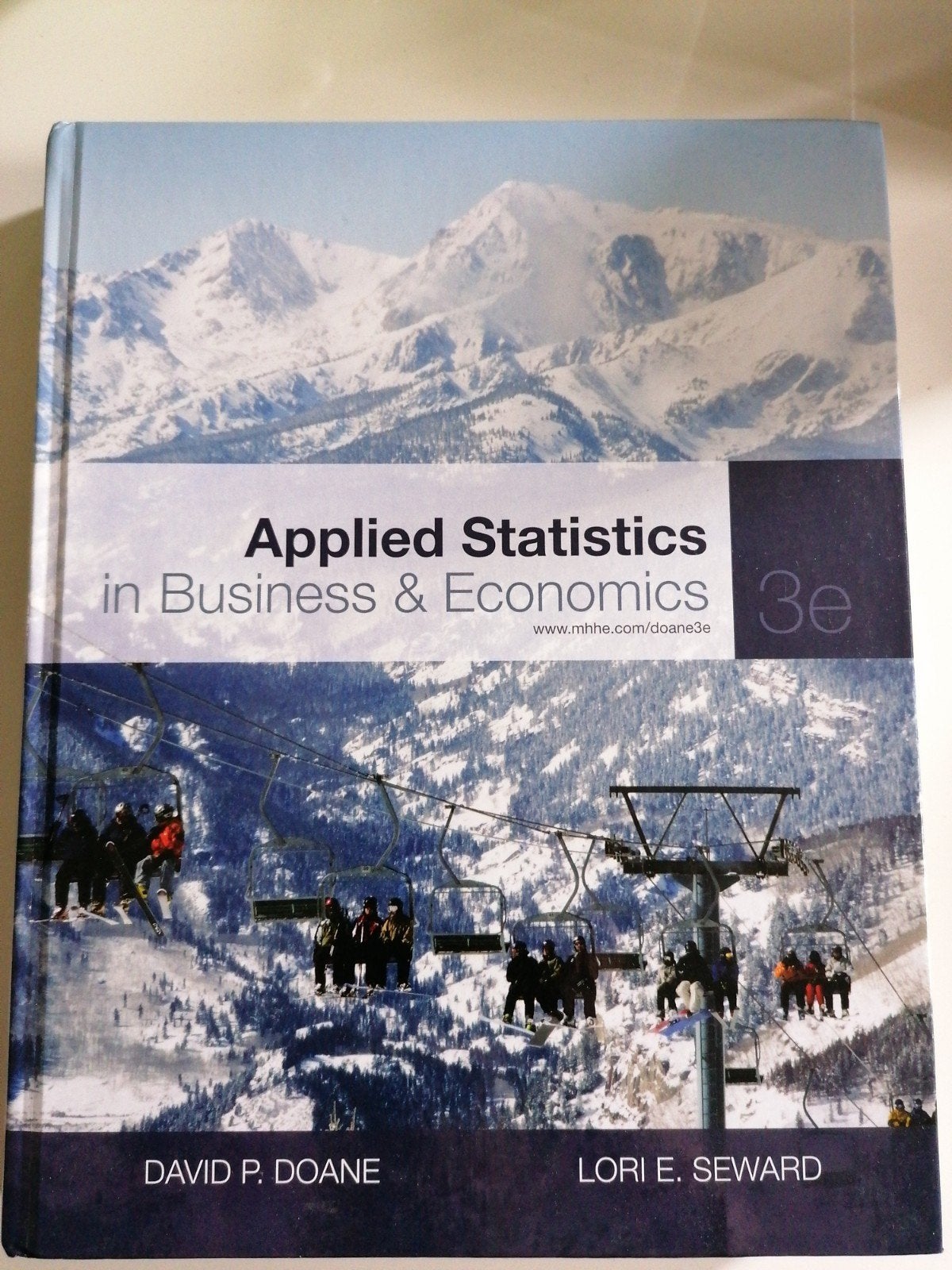 Applied Statistics in Business & Economics 3e, Boeken, Zo goed als nieuw, Gamma, David P. Doane, Lori E. Seward, HBO