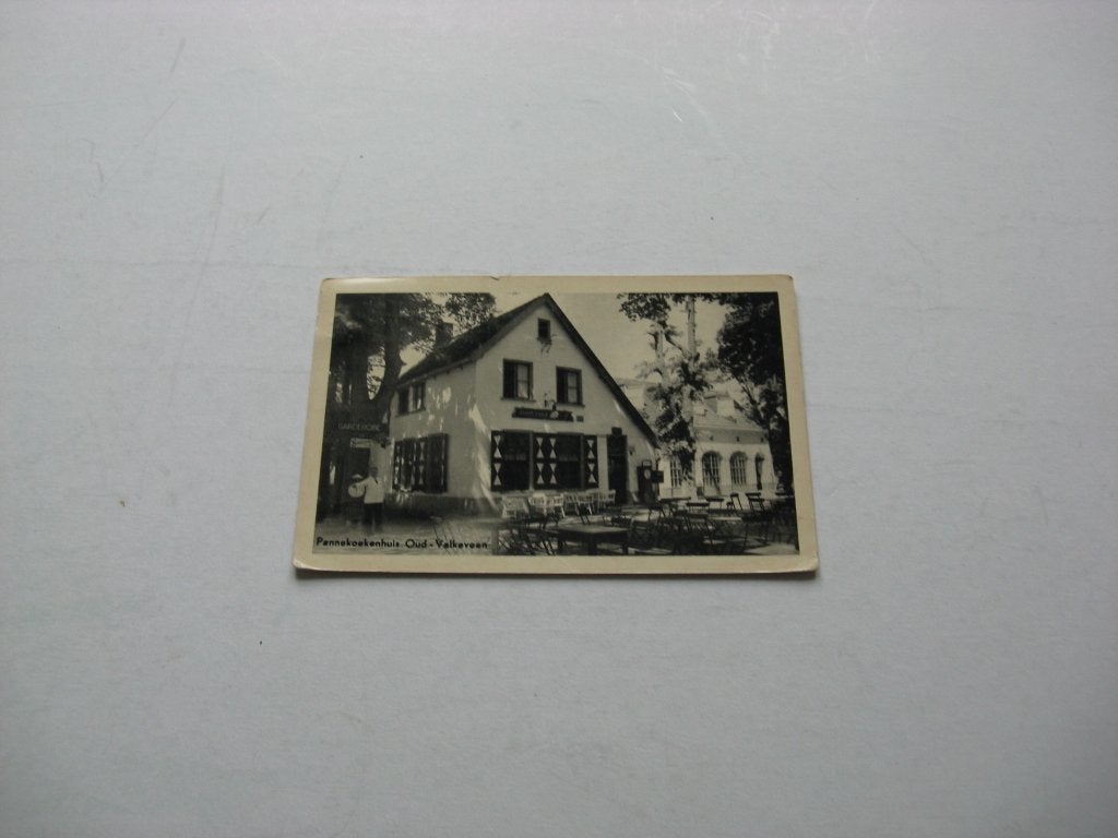 Oud valkenveen pannenkoekenhuis jaartal 1953, Ophalen of Verzenden, Voor 1920, Gelopen, Noord-Brabant