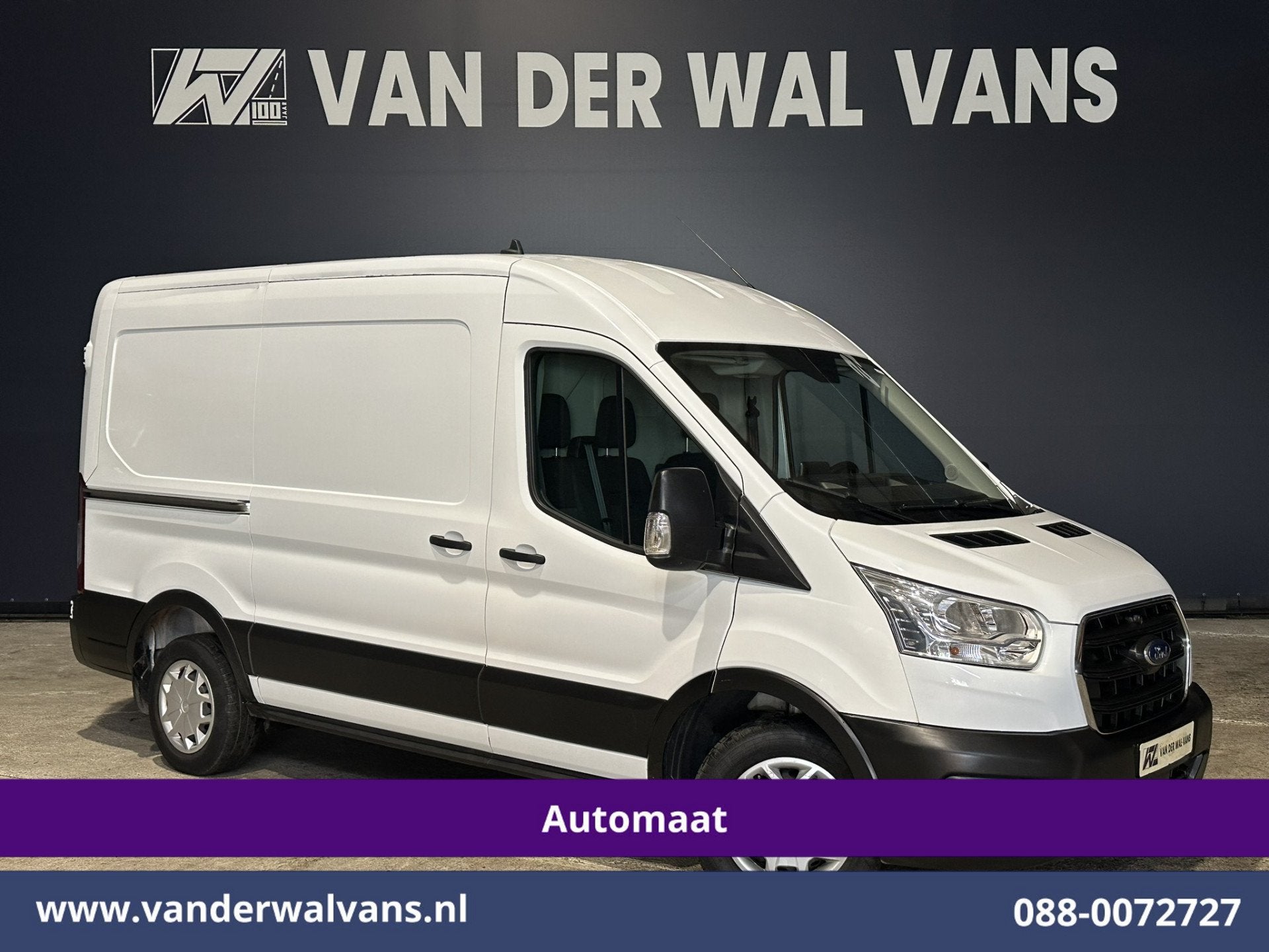 Ford Transit 2.0 TDCI 131pk Automaat L2H2 inrichting Euro6 A, Dealer onderhouden, Stof, 4 cilinders, 1850 kg