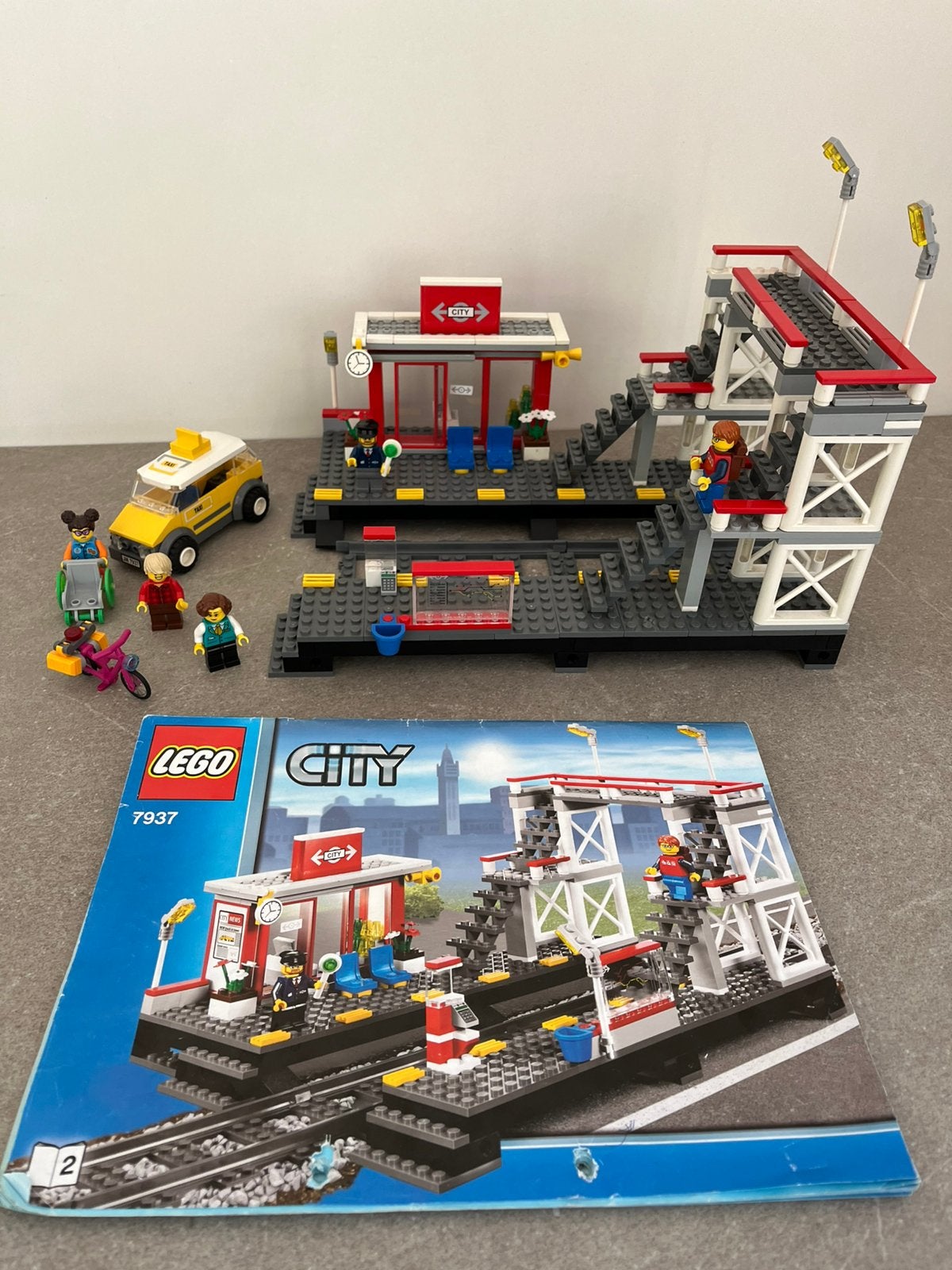 Lego 7937 trein station, Ophalen of Verzenden, Gebruikt