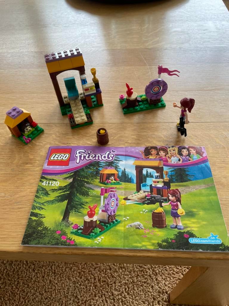 Legofriends 41120, compleet avonturenkamp boogschieten, Compleet, Lego, Friends, Ophalen of Verzenden