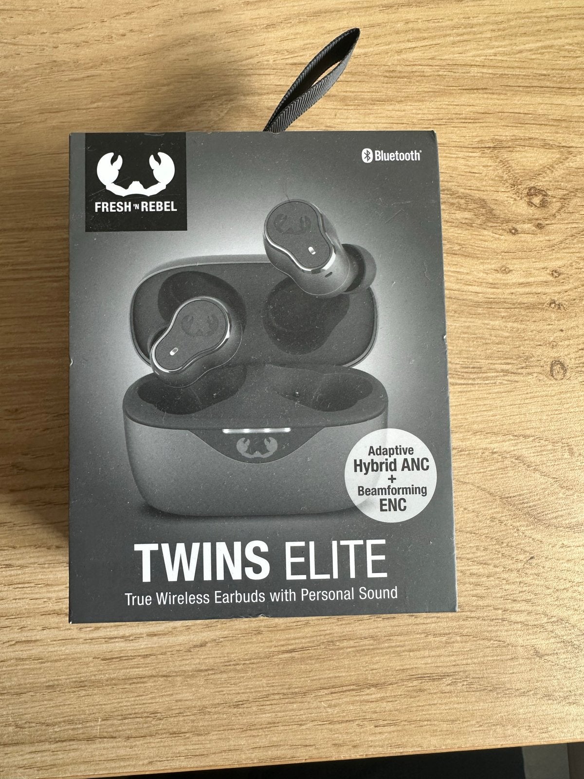 Fresh 'n Rebel Twins Elite Draadloze Oordopjes, Bluetooth, Ophalen of Verzenden, Zo goed als nieuw, Zwart