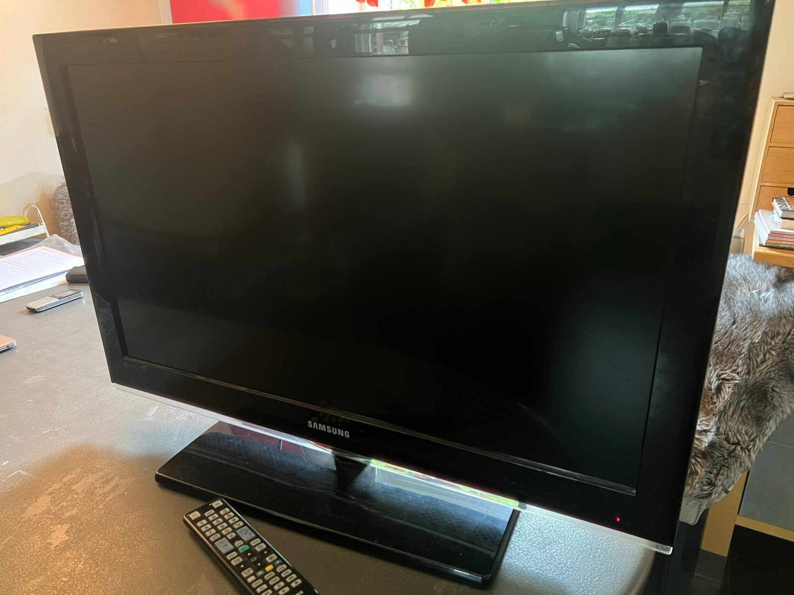 Samsung LE32C530F1W 32 inch Full HD LCD TV ( koopje), Ophalen, Gebruikt, 50 Hz, LCD