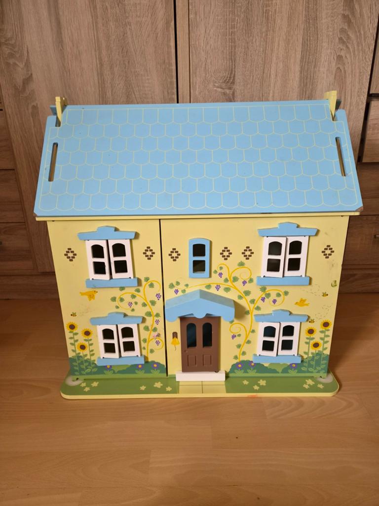 Handgemaakt houten speelhuis!, Ophalen of Verzenden, Poppenhuis