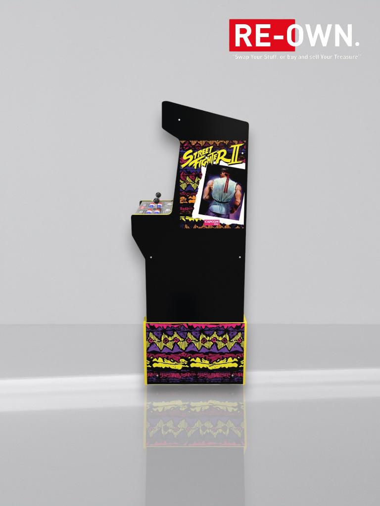 Arcade1Up - Street Fighter Capcom 12-in-1 Legacy Arcade Mach, Overige merken, Ophalen of Verzenden, Zo goed als nieuw, .