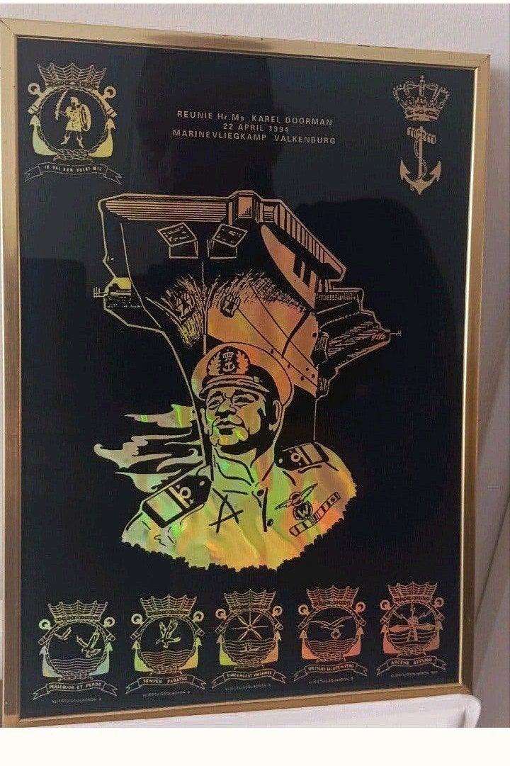 Laserprint karel Doorman, Verzamelen, Ophalen of Verzenden