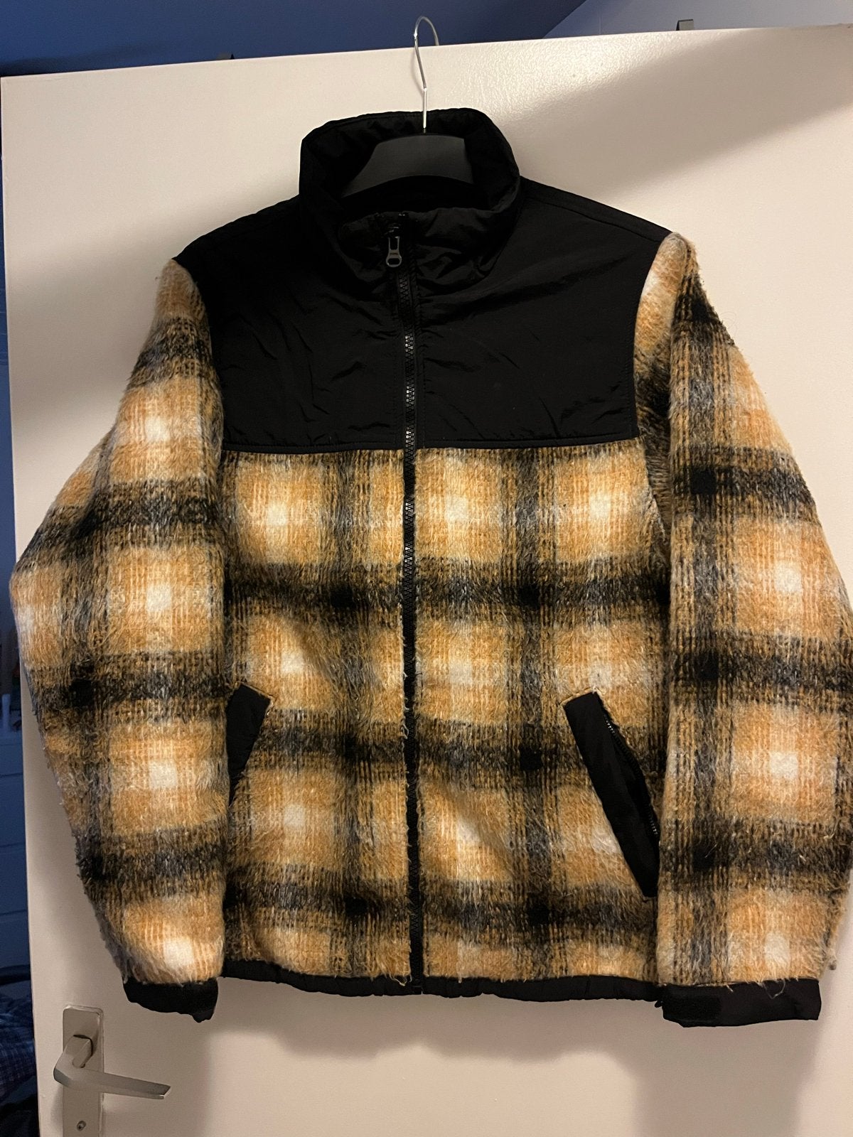 Pull & Bear geruit jack - maat M, Kleding | Heren, Ophalen of Verzenden, Zo goed als nieuw, Maat 48/50 (M), Meerkleurig