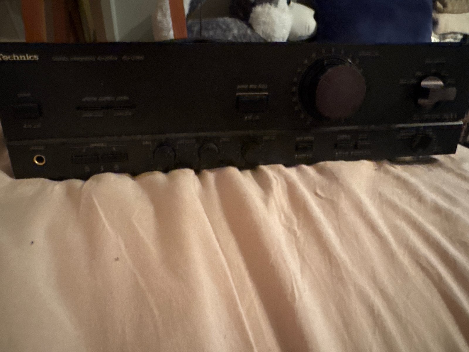 Technics SU-V3M Stereo Geïntegreerde Versterker, Overige merken, Gebruikt, Ophalen of Verzenden, 60 tot 120 watt