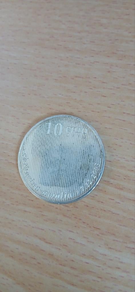 Geboorte munt Amalia, Postzegels en Munten, Munten | Europa | Euromunten, Ophalen of Verzenden, 10 euro, Losse munt, Geboorte of Huwelijk