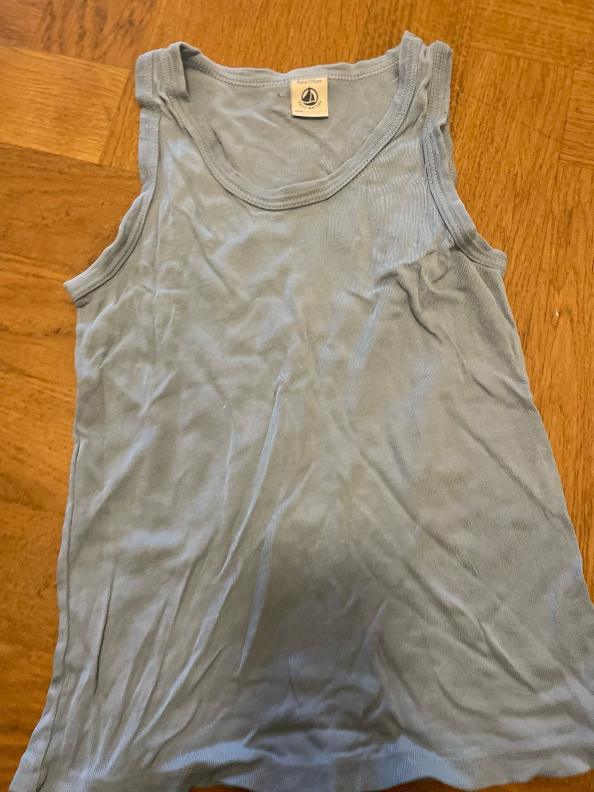 Petit Bateau mouwloos shirtje 8 jaar / 128 cm, Kinderen en Baby's, Kinderkleding | Maat 170, Ophalen of Verzenden, Gebruikt, Jongen of Meisje