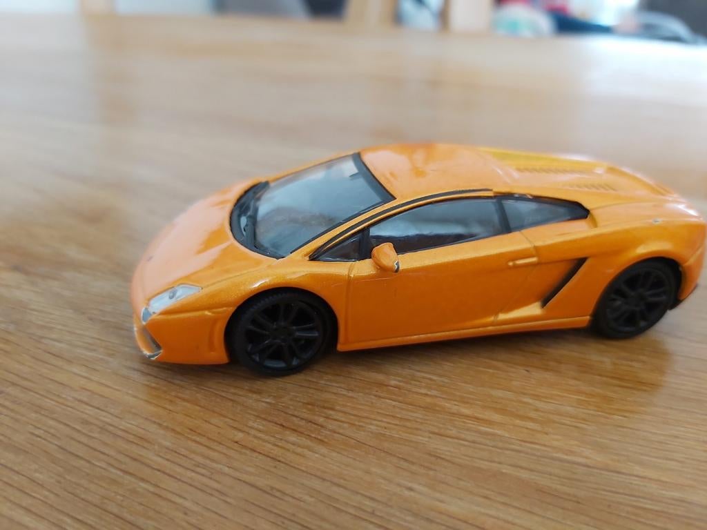 Oranje Lamborghini Gallardo Speelgoedauto, Ophalen of Verzenden, Gebruikt, Auto, Overige merken