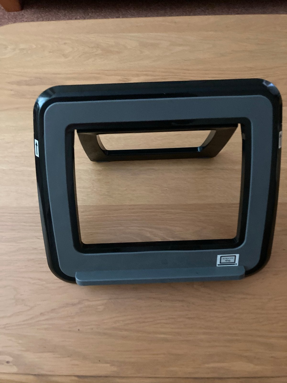 Fellowes Laptopstandaard Verstelbaar Zwart/Grijs 11-17 inch, Computers en Software, Ophalen of Verzenden, Gebruikt, In hoogte verstelbaar